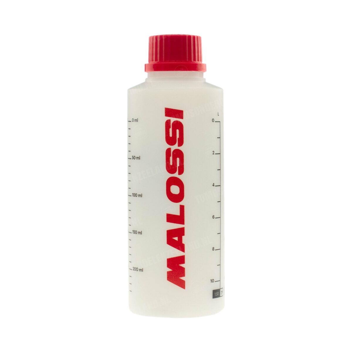 Maatbeker / mengbeker olie flesje Malossi 250ml