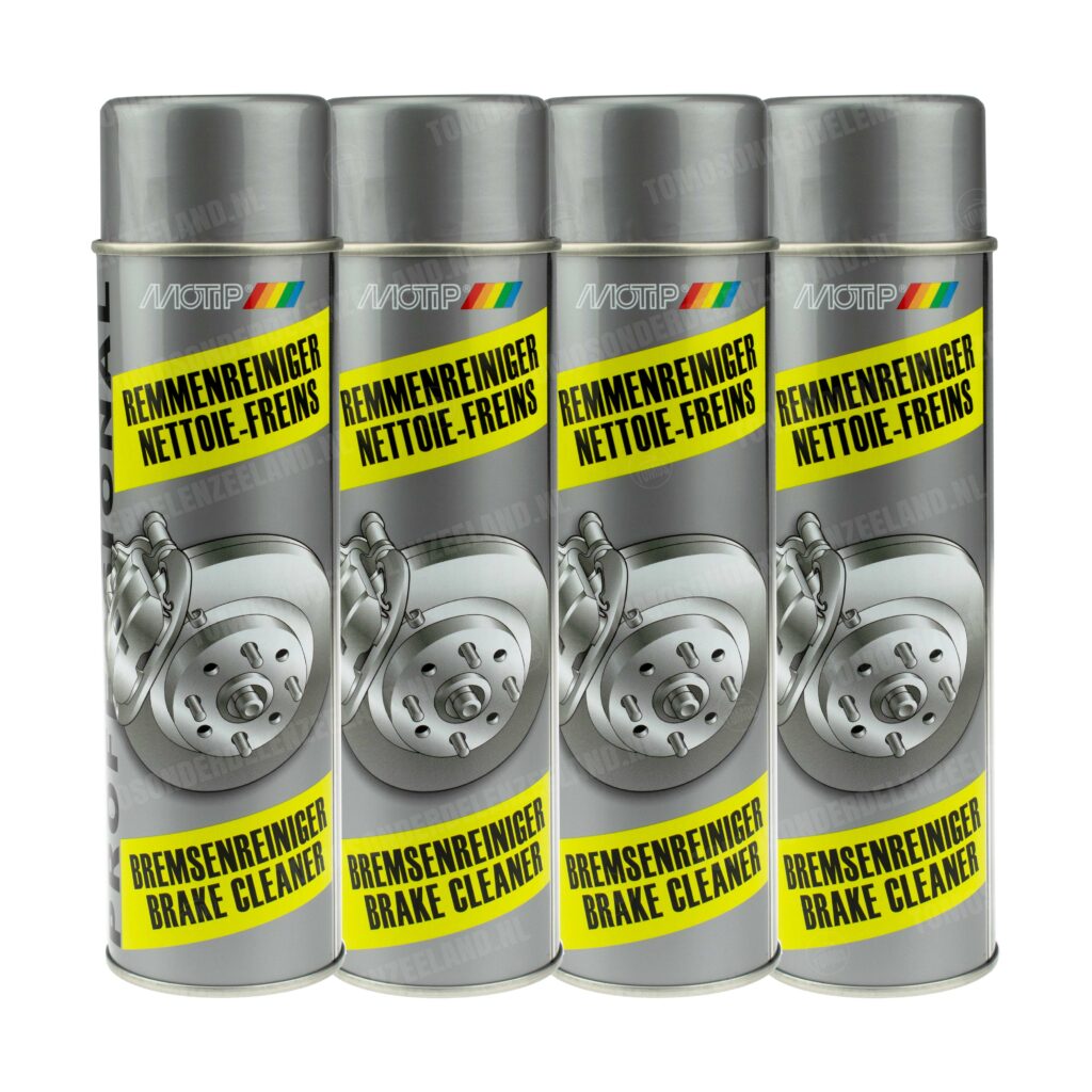 MoTip Remmenreiniger brake cleaner spray 500ml 4 stuks