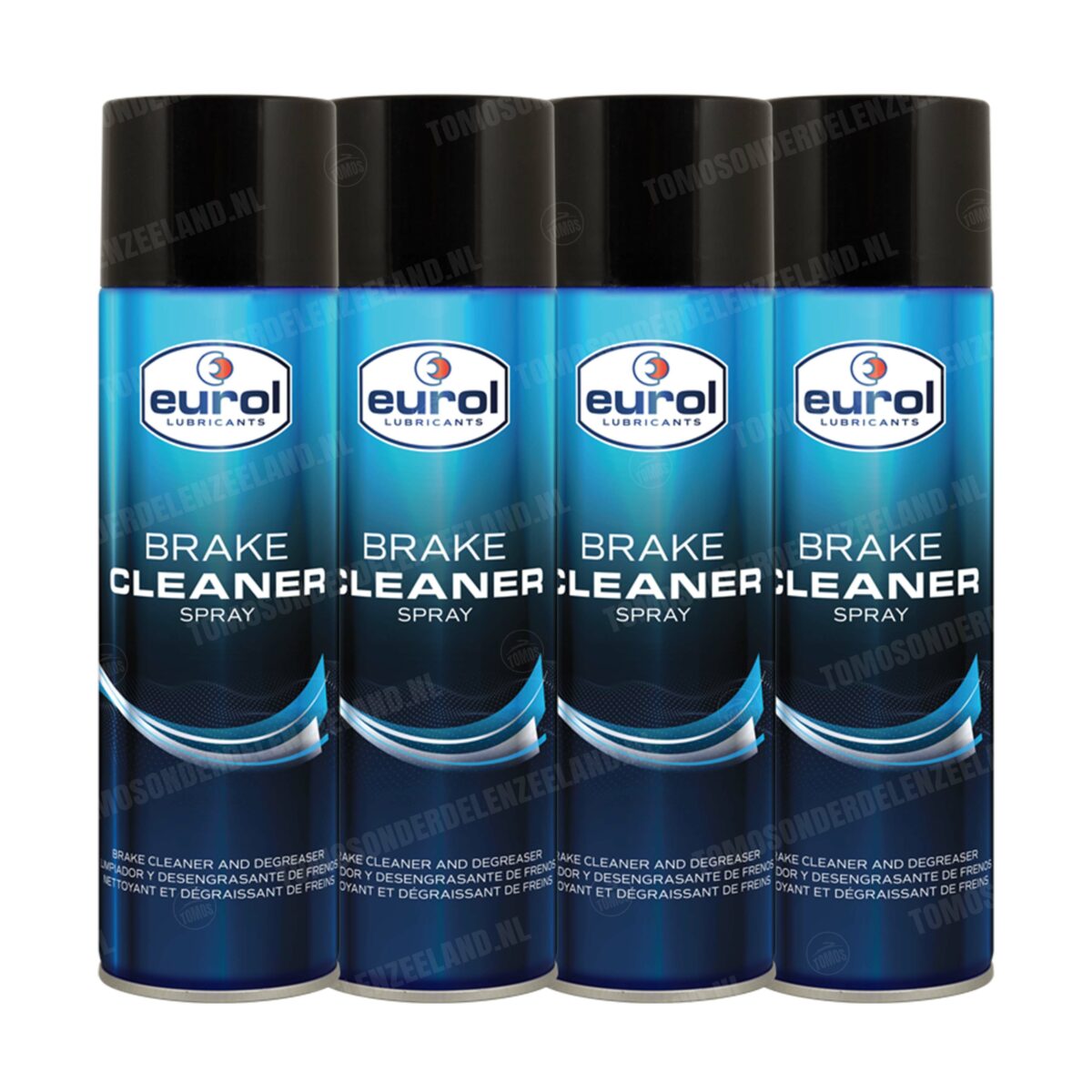 Eurol Remmenreiniger brake cleaner spray 500ml 4 stuks