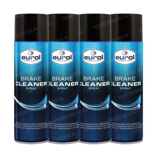 Eurol Remmenreiniger brake cleaner spray 500ml 4 stuks