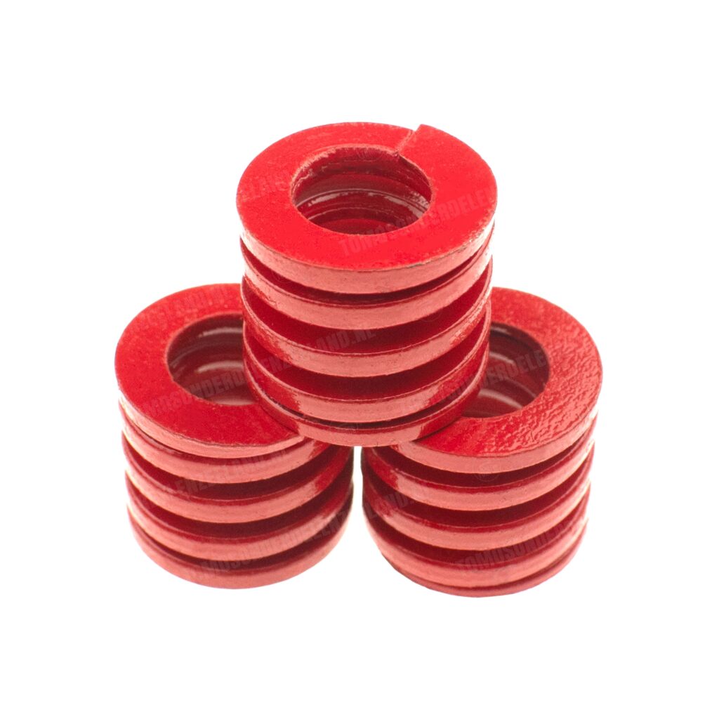 Tomos Koppeling 1e versnelling KTM style veren set 3-delig rood HPP A35 / A52 / A55