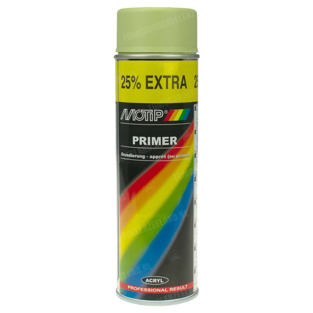 MoTip Spuitbus lak primer geel 500ml