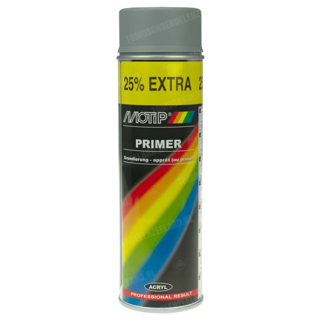 MoTip Spuitbus lak primer grijs 500ml