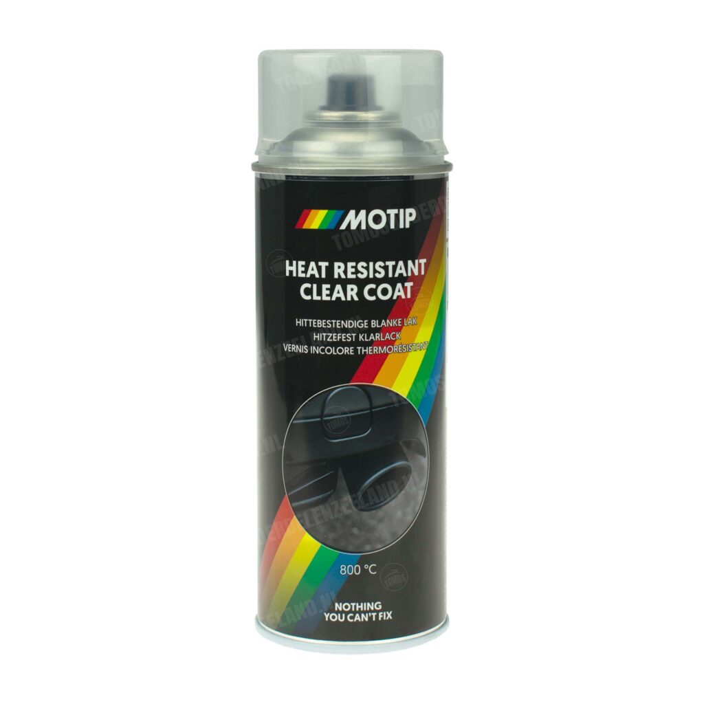 MoTip Spuitlak hittebestendig blank (tot 800 graden) 400ml