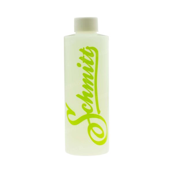 Maatbeker / mengbeker olie flesje Schmitt 250ml geel
