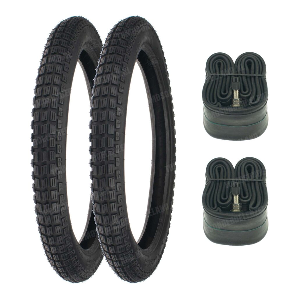 Buitenband 16 inch 2.25x16 IFA cross / enduro banden met binnenband set S25 / A3 / A35