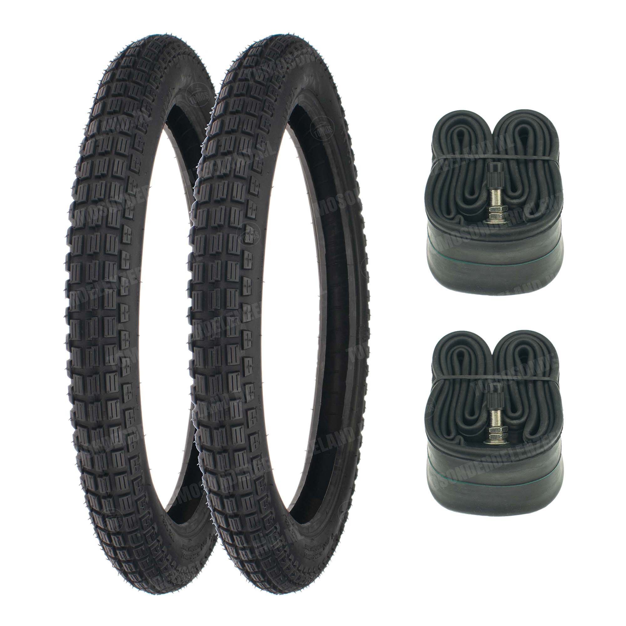 1355 Buitenband 16 inch 2.25x16 IFA cross / enduro banden met binnenband set S25 / A3 / A35